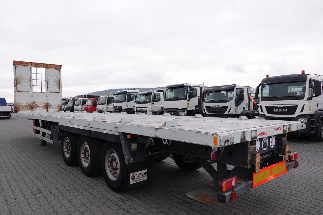 Samro NACZEPA PLATFORMA / MOCNA PODŁOGA / OSIE SAF - Platós félpótkocsi: 3 kép. Samro NACZEPA PLATFORMA / MOCNA PODŁOGA / OSIE SAF - Platós félpótkocsi: 3 kép.