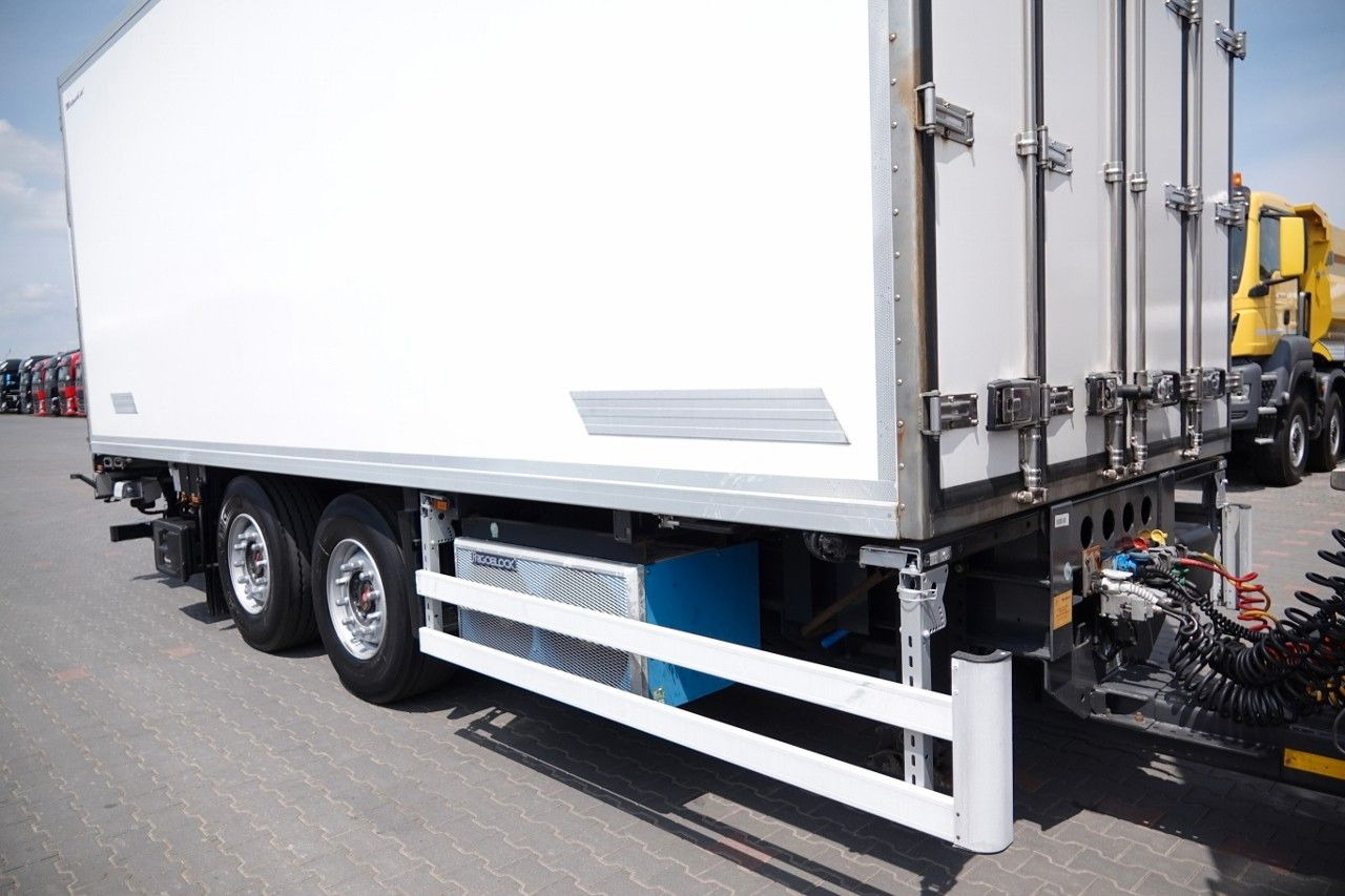 Scania P 410 / CHŁODNIA / ZESTAW TANDEM / PRZEJAZDOWY / - Hűtős teherautó: 5 kép. Scania P 410 / CHŁODNIA / ZESTAW TANDEM / PRZEJAZDOWY / - Hűtős teherautó: 5 kép.