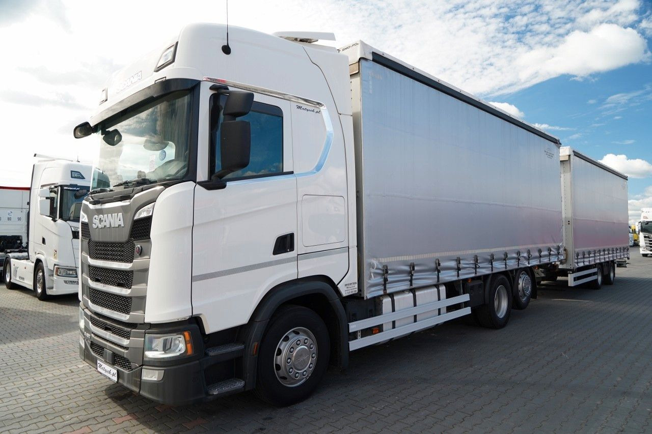 Scania S 450 / ZESTAW TANDEM / 120 M3 / I-PARK COOL Scania S 450 / ZESTAW TANDEM / 120 M3 / PO KONTRAKCIE S - Ponyvás teherautó: 5 kép. Scania S 450 / ZESTAW TANDEM / 120 M3 / I-PARK COOL Scania S 450 / ZESTAW TANDEM / 120 M3 / PO KONTRAKCIE S - Ponyvás teherautó: 5 kép.