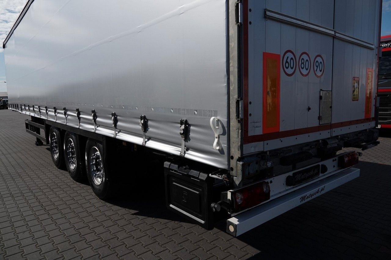 Ponyvás félpótkocsi Schmitz Cargobull FIRANKA / STANDARD / 2 OSIE PODNOSZONE / SPROWA: 7 kép.