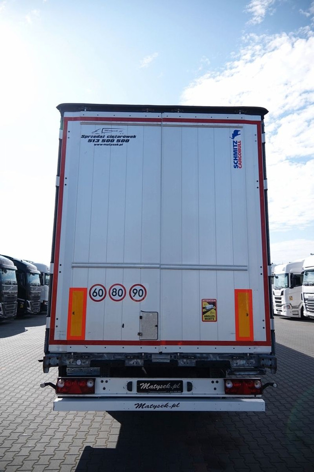 Ponyvás félpótkocsi Schmitz Cargobull FIRANKA / STANDARD / 2 OSIE PODNOSZONE / SPROWA: 8 kép.