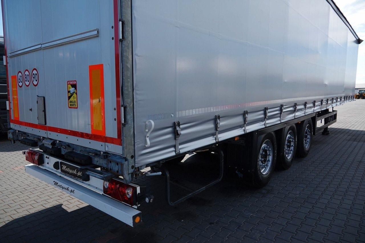 Ponyvás félpótkocsi Schmitz Cargobull FIRANKA / STANDARD / 2 OSIE PODNOSZONE / SPROWA: 9 kép.