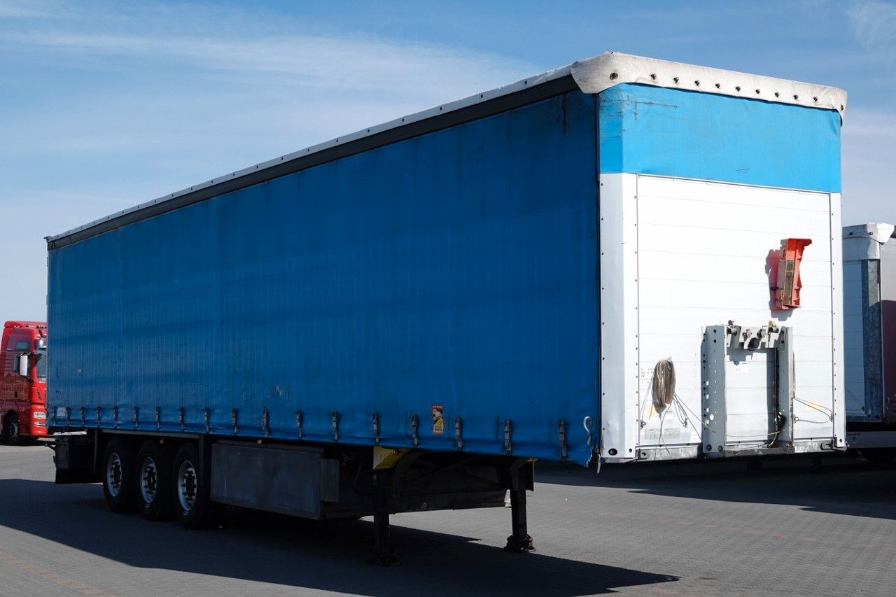Ponyvás félpótkocsi Schmitz Cargobull FIRANKA / STANDARD / KOSZ NA PALETY / PLANDEKA Z: 1 kép.