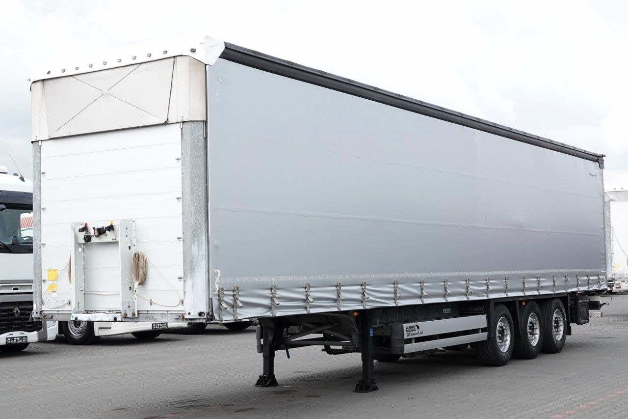 Schmitz Cargobull FIRANKA / STANDARD / MULDA DO STALI - 9 M / / - Ponyvás félpótkocsi: 2 kép. Schmitz Cargobull FIRANKA / STANDARD / MULDA DO STALI - 9 M / / - Ponyvás félpótkocsi: 2 kép.
