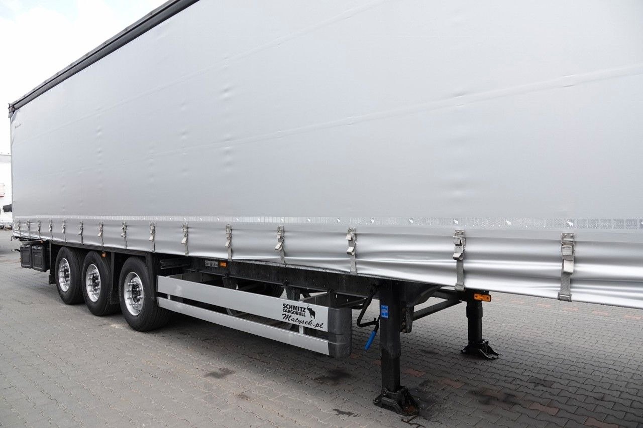 Schmitz Cargobull FIRANKA / STANDARD / MULDA DO STALI - 9 M / / - Ponyvás félpótkocsi: 5 kép. Schmitz Cargobull FIRANKA / STANDARD / MULDA DO STALI - 9 M / / - Ponyvás félpótkocsi: 5 kép.