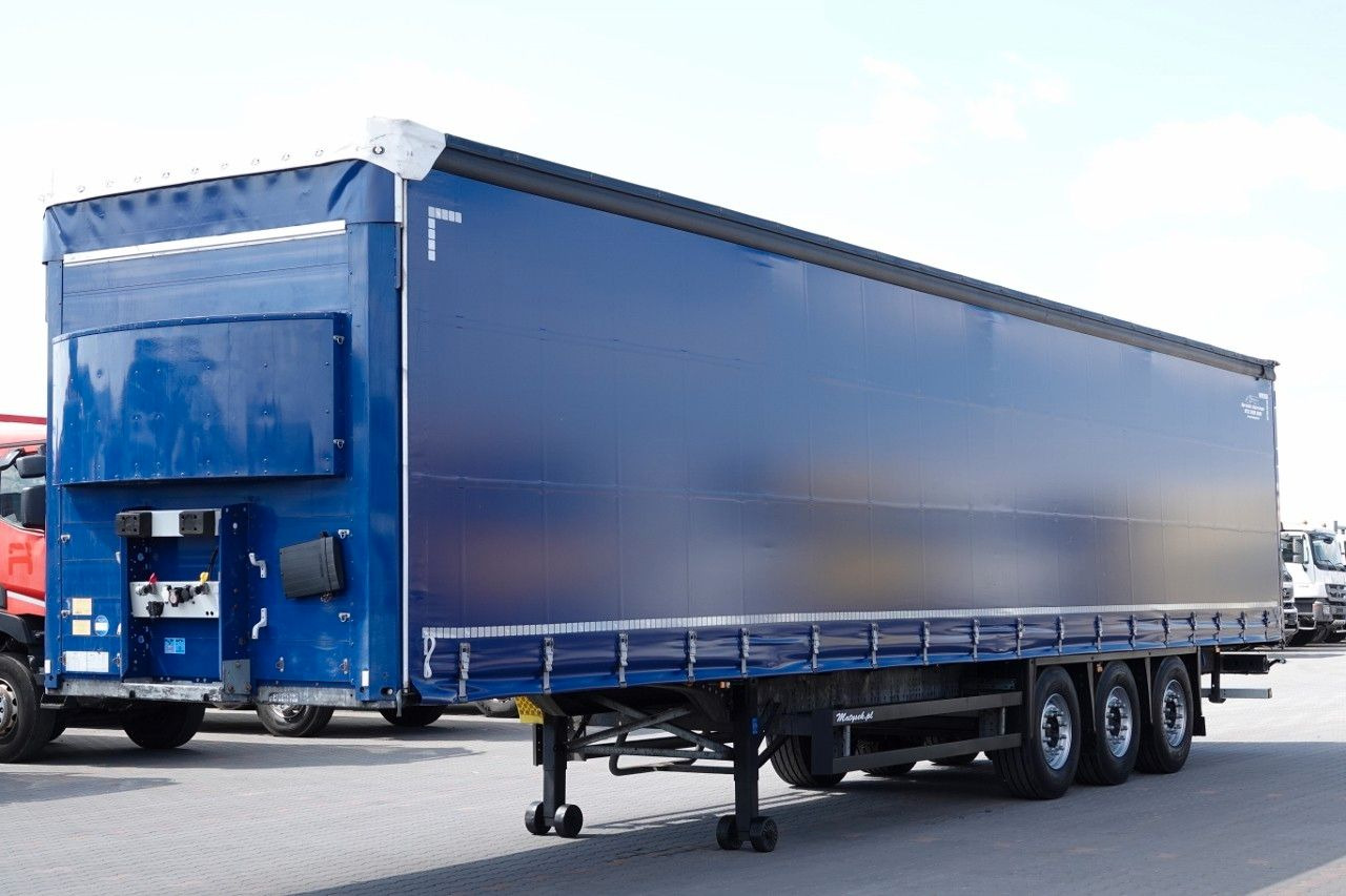 Schmitz Cargobull FIRANKA / STANDARD / OPONY 100% / MAŁO UŻYWANA - Ponyvás félpótkocsi: 2 kép. Schmitz Cargobull FIRANKA / STANDARD / OPONY 100% / MAŁO UŻYWANA - Ponyvás félpótkocsi: 2 kép.