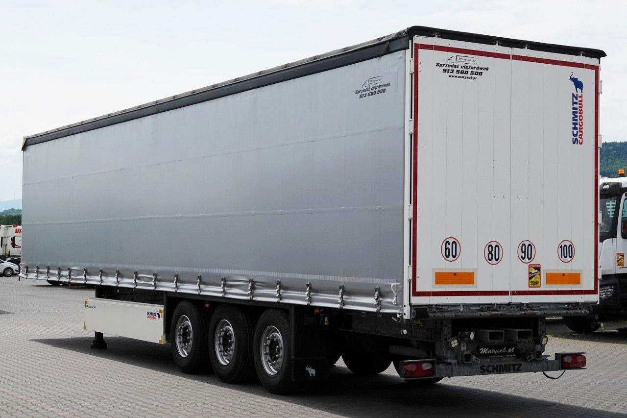 Schmitz Cargobull FIRANKA / STANDARD / OŚ PODNOSZONA / KOSZ NA PA - Ponyvás félpótkocsi: 2 kép. Schmitz Cargobull FIRANKA / STANDARD / OŚ PODNOSZONA / KOSZ NA PA - Ponyvás félpótkocsi: 2 kép.