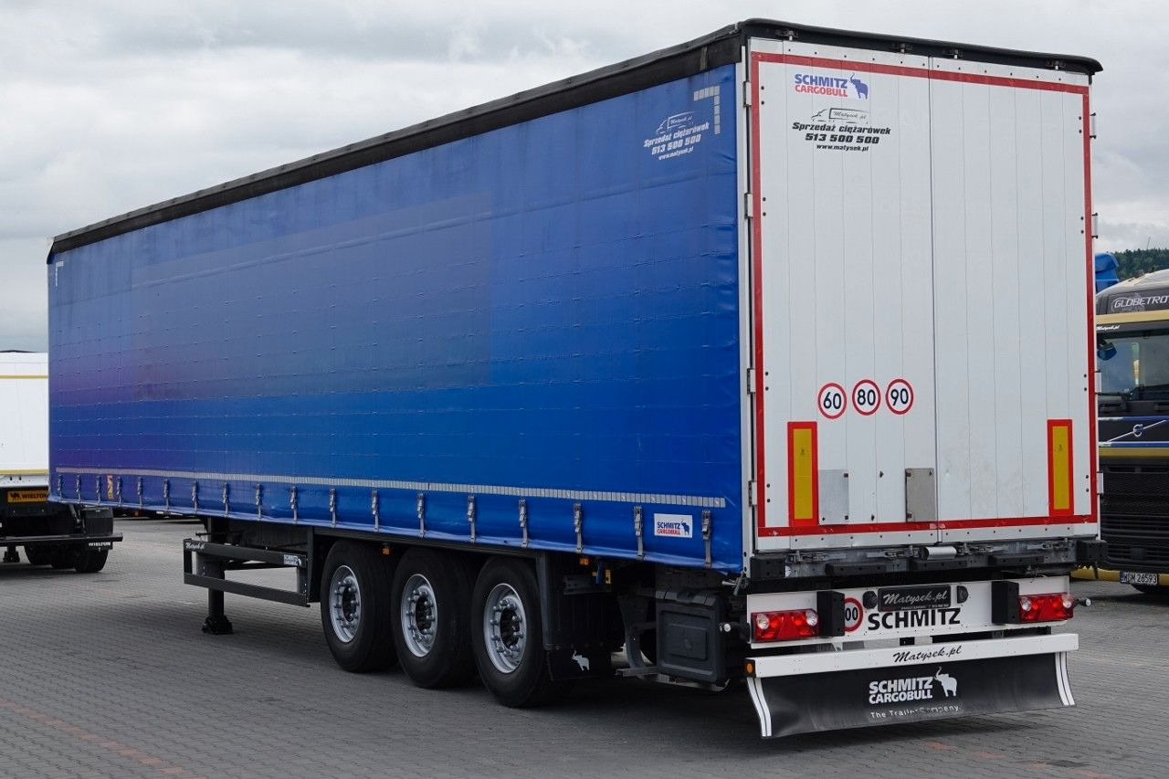 Schmitz Cargobull FIRANKA / STANDARD / OŚ PODNOSZONA / SPROWADZONA - Ponyvás félpótkocsi: 3 kép. Schmitz Cargobull FIRANKA / STANDARD / OŚ PODNOSZONA / SPROWADZONA - Ponyvás félpótkocsi: 3 kép.
