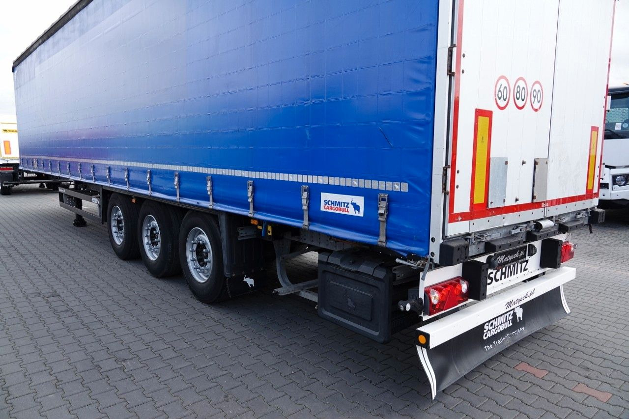 Ponyvás félpótkocsi Schmitz Cargobull FIRANKA / STANDARD / OŚ PODNOSZONA / SPROWADZONA: 7 kép.