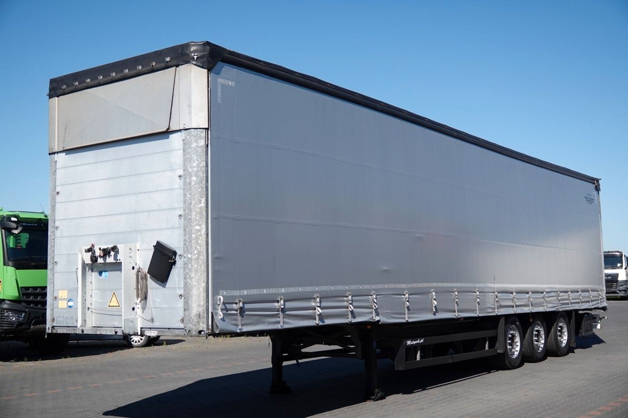 Schmitz Cargobull FIRANKA / VARIOS / 385/55 R22,5 / DACH PODNOSZON - Ponyvás félpótkocsi: 1 kép. Schmitz Cargobull FIRANKA / VARIOS / 385/55 R22,5 / DACH PODNOSZON - Ponyvás félpótkocsi: 1 kép.