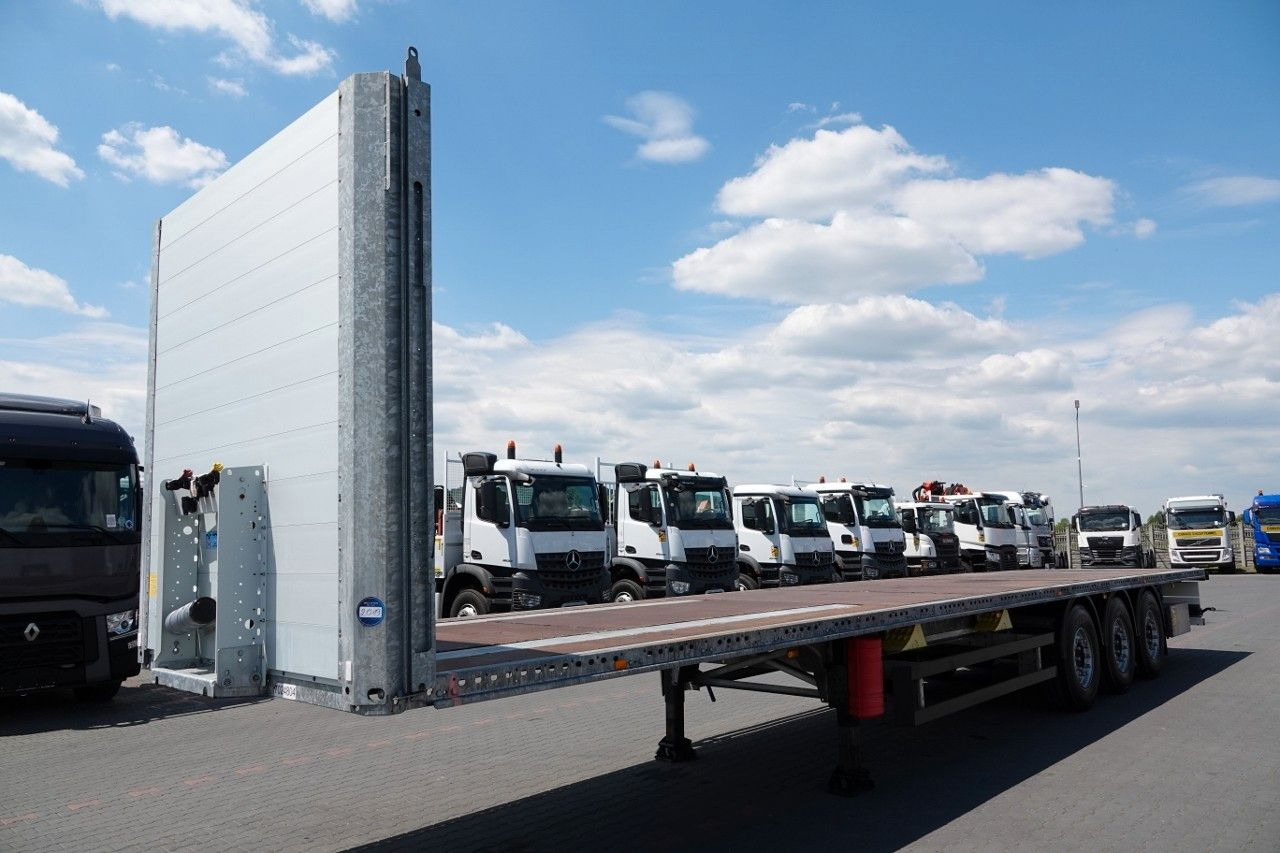 Schmitz Cargobull NACZEPA PLATFORMA / 2019 / OPONY 100% / WAGA: 5 - Platós félpótkocsi: 4 kép. Schmitz Cargobull NACZEPA PLATFORMA / 2019 / OPONY 100% / WAGA: 5 - Platós félpótkocsi: 4 kép.
