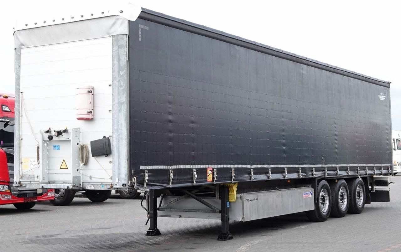 Schmitz Cargobull STANDARD / KOSZ NA PALETY / PLANDEKA ZBROJONA / - Ponyvás félpótkocsi: 1 kép. Schmitz Cargobull STANDARD / KOSZ NA PALETY / PLANDEKA ZBROJONA / - Ponyvás félpótkocsi: 1 kép.