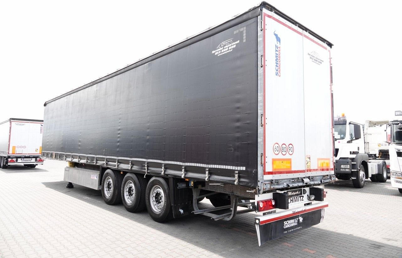 Schmitz Cargobull STANDARD / KOSZ NA PALETY / PLANDEKA ZBROJONA / - Ponyvás félpótkocsi: 2 kép. Schmitz Cargobull STANDARD / KOSZ NA PALETY / PLANDEKA ZBROJONA / - Ponyvás félpótkocsi: 2 kép.