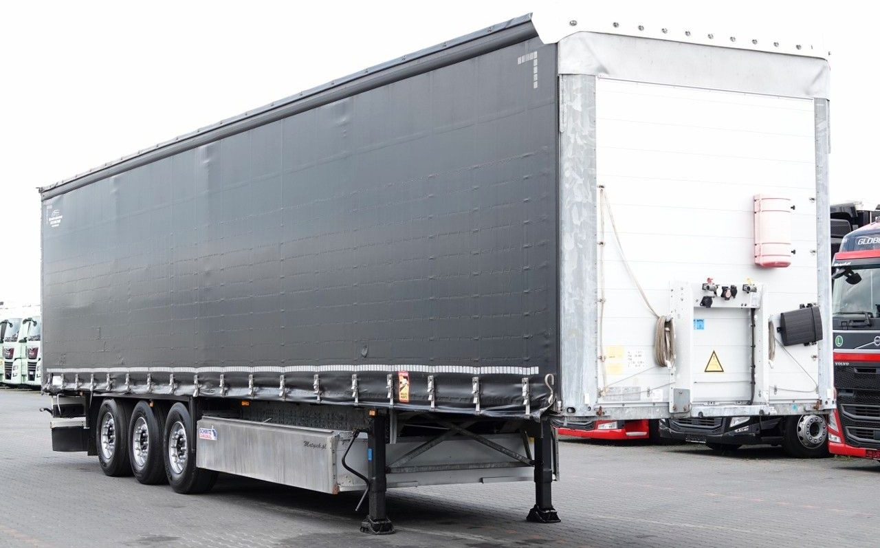 Schmitz Cargobull STANDARD / KOSZ NA PALETY / PLANDEKA ZBROJONA / - Ponyvás félpótkocsi: 4 kép. Schmitz Cargobull STANDARD / KOSZ NA PALETY / PLANDEKA ZBROJONA / - Ponyvás félpótkocsi: 4 kép.