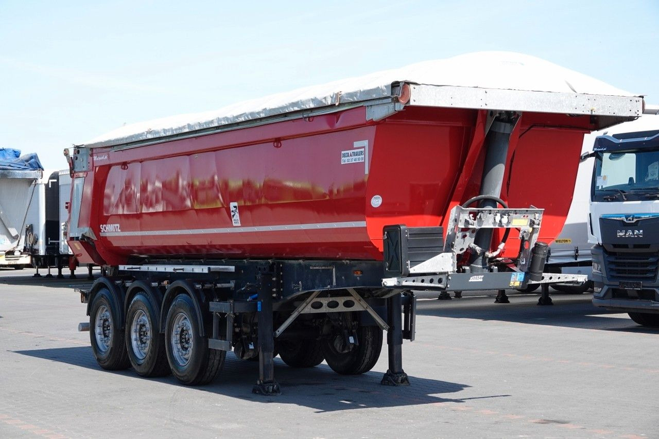 Schmitz Cargobull WYWROTKA / 26 m3 / STALOWA / HYDROKLAPA / OŚ PO - Félpótkocsi billenőplatós: 1 kép. Schmitz Cargobull WYWROTKA / 26 m3 / STALOWA / HYDROKLAPA / OŚ PO - Félpótkocsi billenőplatós: 1 kép.