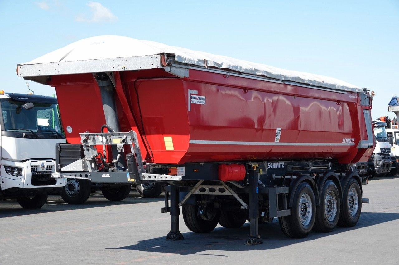 Schmitz Cargobull WYWROTKA / 26 m3 / STALOWA / HYDROKLAPA / OŚ PO - Félpótkocsi billenőplatós: 2 kép. Schmitz Cargobull WYWROTKA / 26 m3 / STALOWA / HYDROKLAPA / OŚ PO - Félpótkocsi billenőplatós: 2 kép.