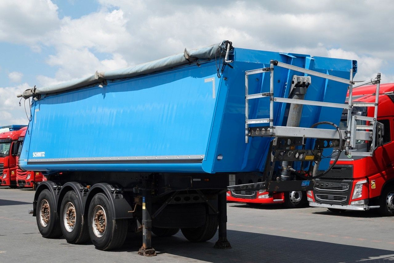 Schmitz Cargobull WYWROTKA 28 M3 / ALUMINIOWA / OŚ PODNOSZONA - Félpótkocsi billenőplatós: 1 kép. Schmitz Cargobull WYWROTKA 28 M3 / ALUMINIOWA / OŚ PODNOSZONA - Félpótkocsi billenőplatós: 1 kép.