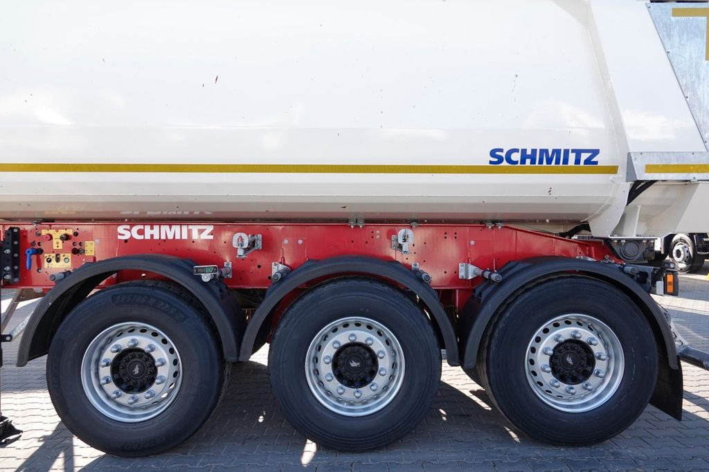 Ponyvás félpótkocsi Schmitz Cargobull WYWROTKA 28 m3 / STALOWA / RYNNA WANNA HP / PLAN: 18 kép.