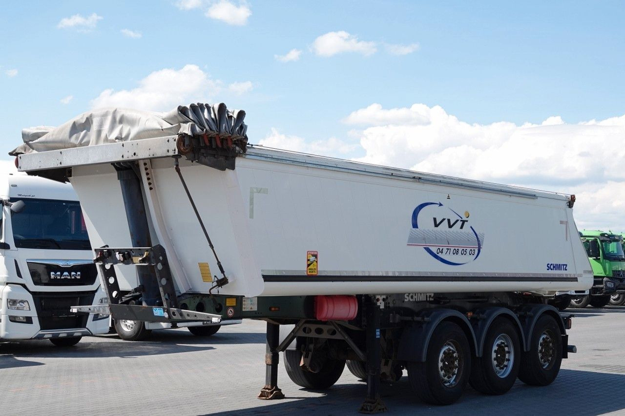Schmitz Cargobull WYWROTKA 51M3 / MULDA ALUMINIOWA OŚ PODNOSZONA - Félpótkocsi billenőplatós: 1 kép. Schmitz Cargobull WYWROTKA 51M3 / MULDA ALUMINIOWA OŚ PODNOSZONA - Félpótkocsi billenőplatós: 1 kép.
