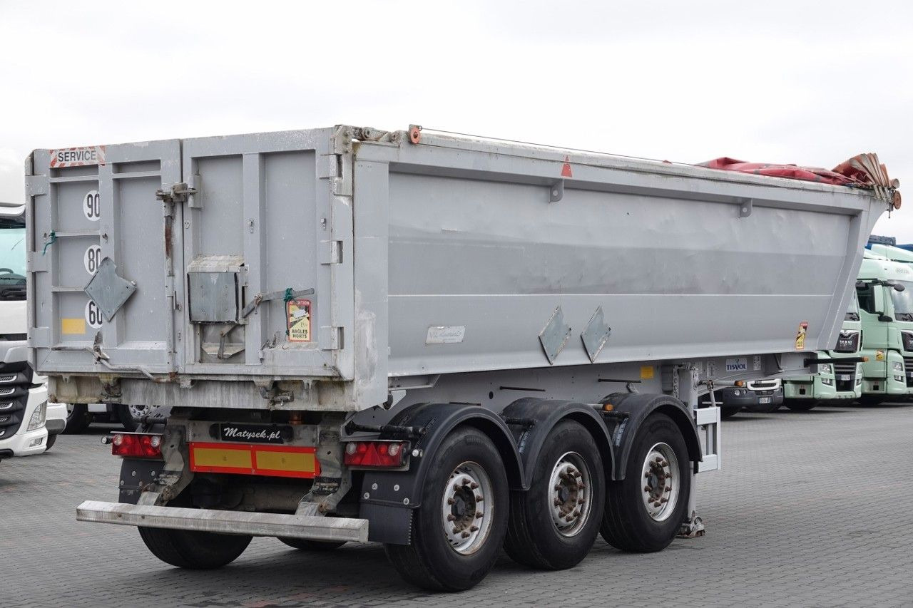 Stas TISVOL WYWROTKA / 24m3 / ALUMINIOWA / WAGA: 4900 - Félpótkocsi billenőplatós: 4 kép. Stas TISVOL WYWROTKA / 24m3 / ALUMINIOWA / WAGA: 4900 - Félpótkocsi billenőplatós: 4 kép.