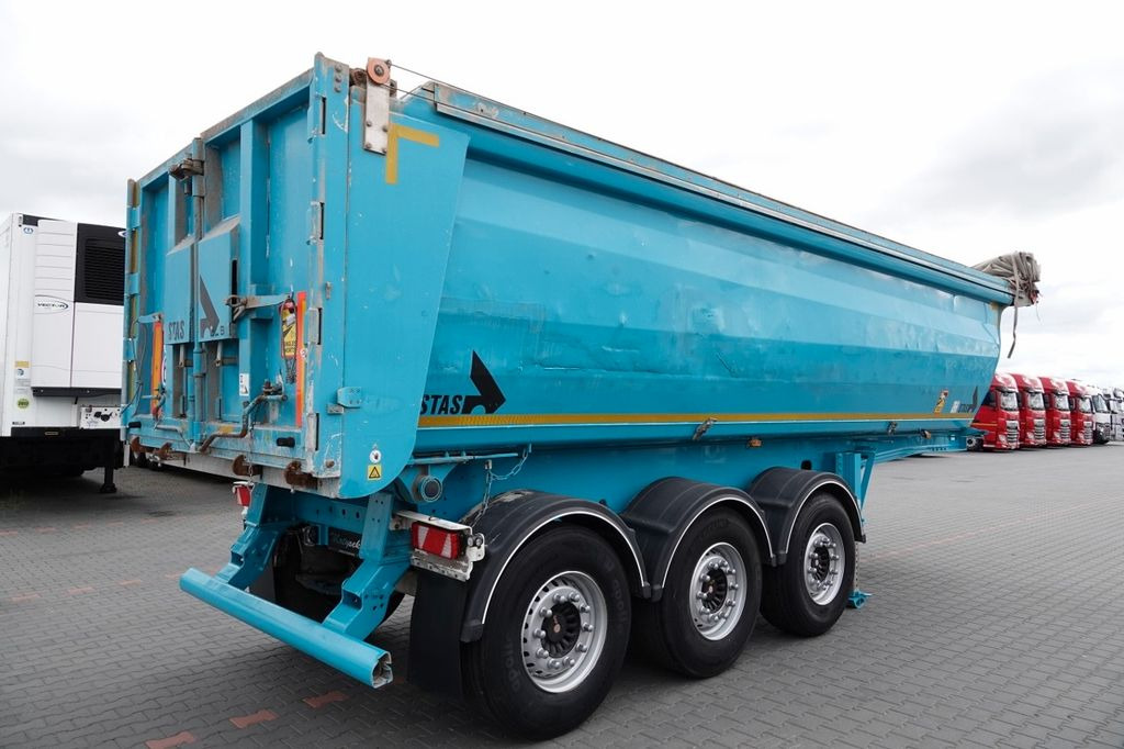Stas WYWROTKA 27 m3 ALUMINIOWA / WAGA: 4900 KG/RYNNA - Ponyvás félpótkocsi: 5 kép. Stas WYWROTKA 27 m3 ALUMINIOWA / WAGA: 4900 KG/RYNNA - Ponyvás félpótkocsi: 5 kép.