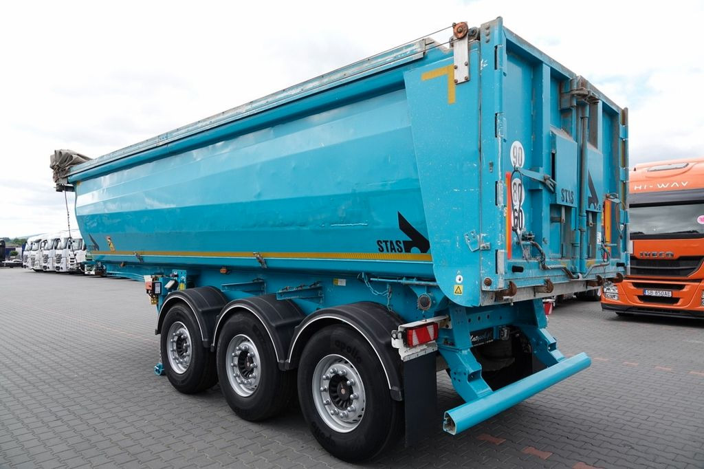 Stas WYWROTKA 27 m3 ALUMINIOWA / WAGA: 4900 KG/RYNNA - Ponyvás félpótkocsi: 2 kép. Stas WYWROTKA 27 m3 ALUMINIOWA / WAGA: 4900 KG/RYNNA - Ponyvás félpótkocsi: 2 kép.
