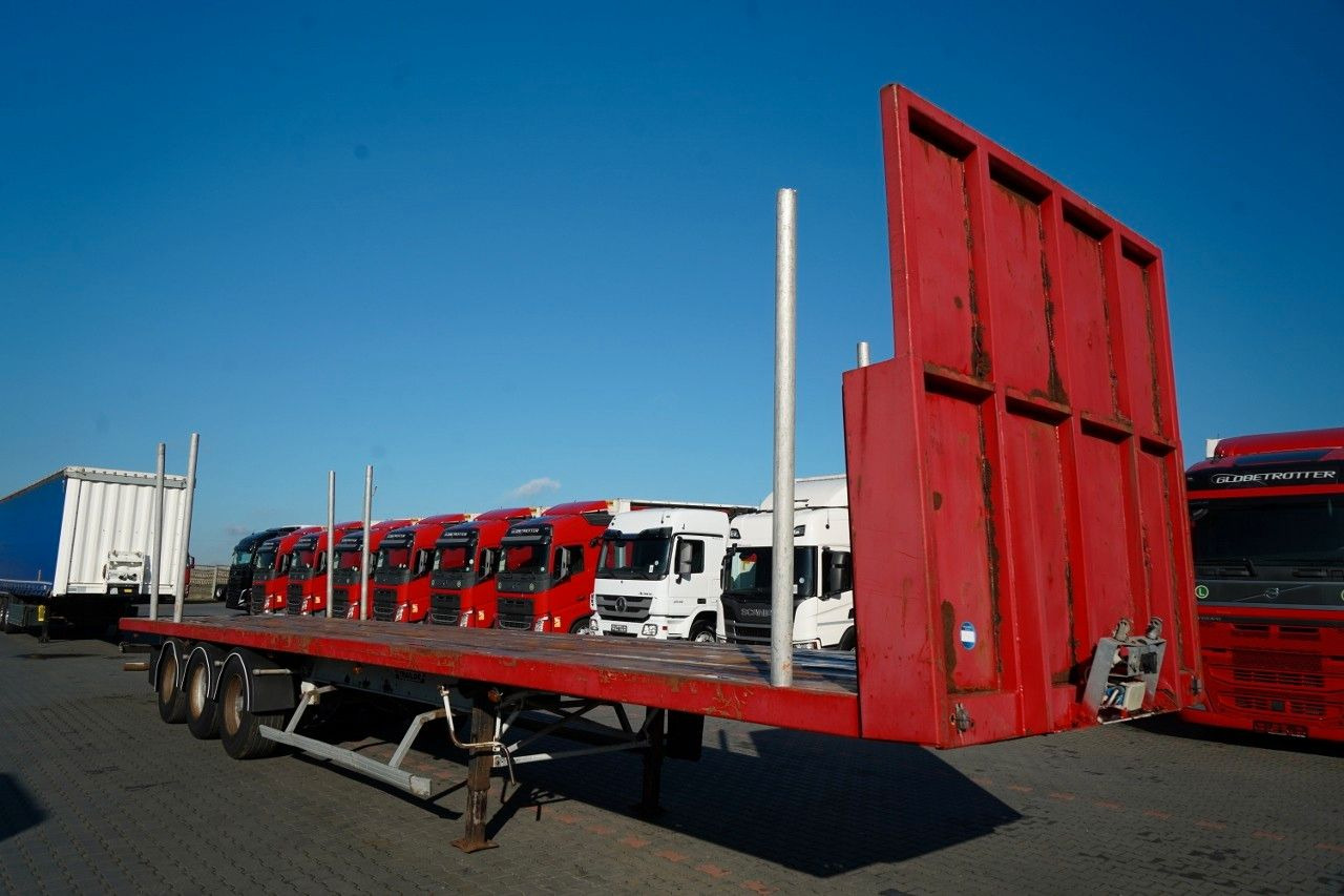 Trailor NACZEPA PLATFORMA / KŁONICE / OŚ SKRĘTNA - Platós félpótkocsi: 2 kép. Trailor NACZEPA PLATFORMA / KŁONICE / OŚ SKRĘTNA - Platós félpótkocsi: 2 kép.