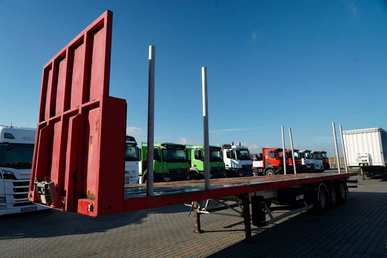 Trailor NACZEPA PLATFORMA / KŁONICE / OŚ SKRĘTNA - Platós félpótkocsi: 5 kép. Trailor NACZEPA PLATFORMA / KŁONICE / OŚ SKRĘTNA - Platós félpótkocsi: 5 kép.