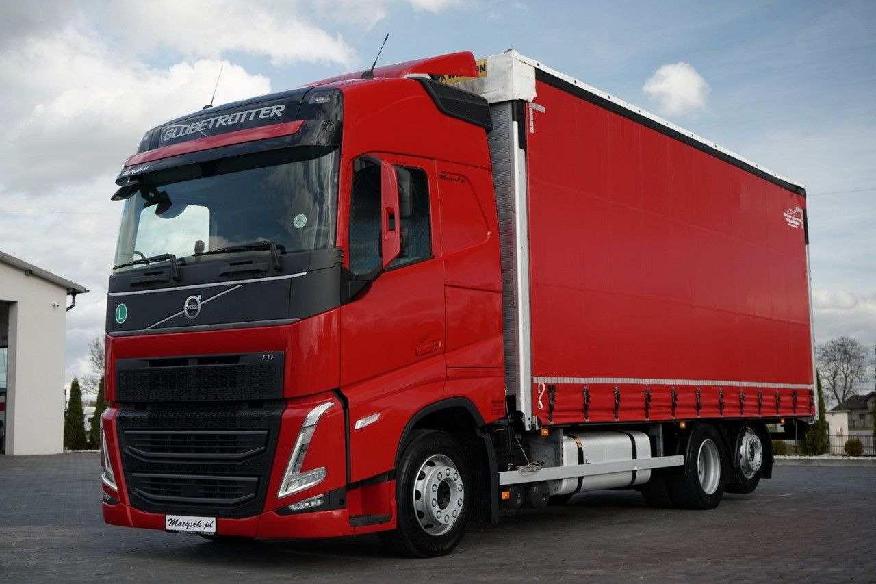 Volvo FH 460 / SOLÓWKA / 6X2 / I-SAVE / - Ponyvás teherautó: 3 kép. Volvo FH 460 / SOLÓWKA / 6X2 / I-SAVE / - Ponyvás teherautó: 3 kép.