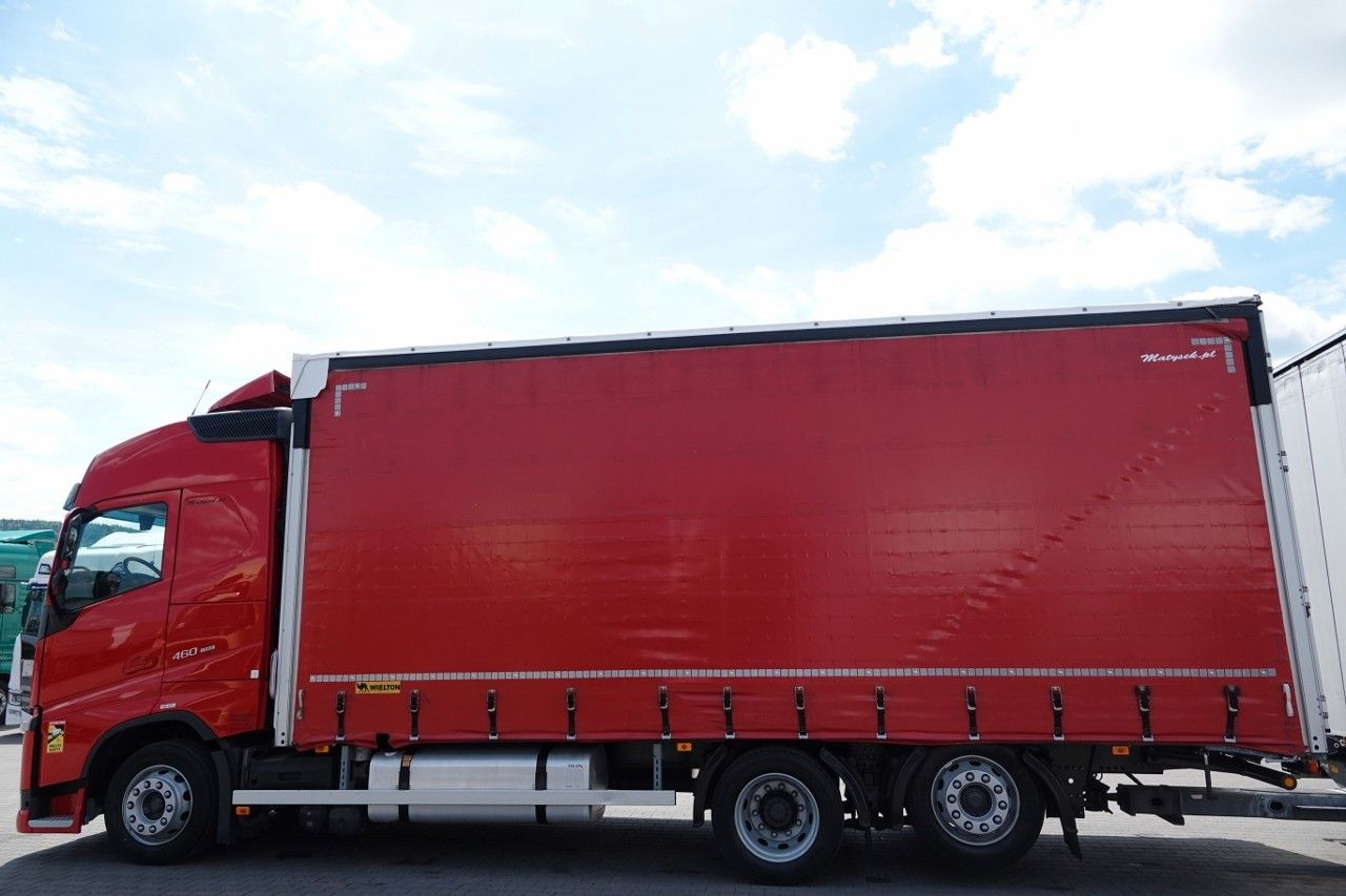 Volvo FH 460 / ZESTAW TANDEM 120 M3 / I-PARK COOL - Ponyvás teherautó: 5 kép. Volvo FH 460 / ZESTAW TANDEM 120 M3 / I-PARK COOL - Ponyvás teherautó: 5 kép.