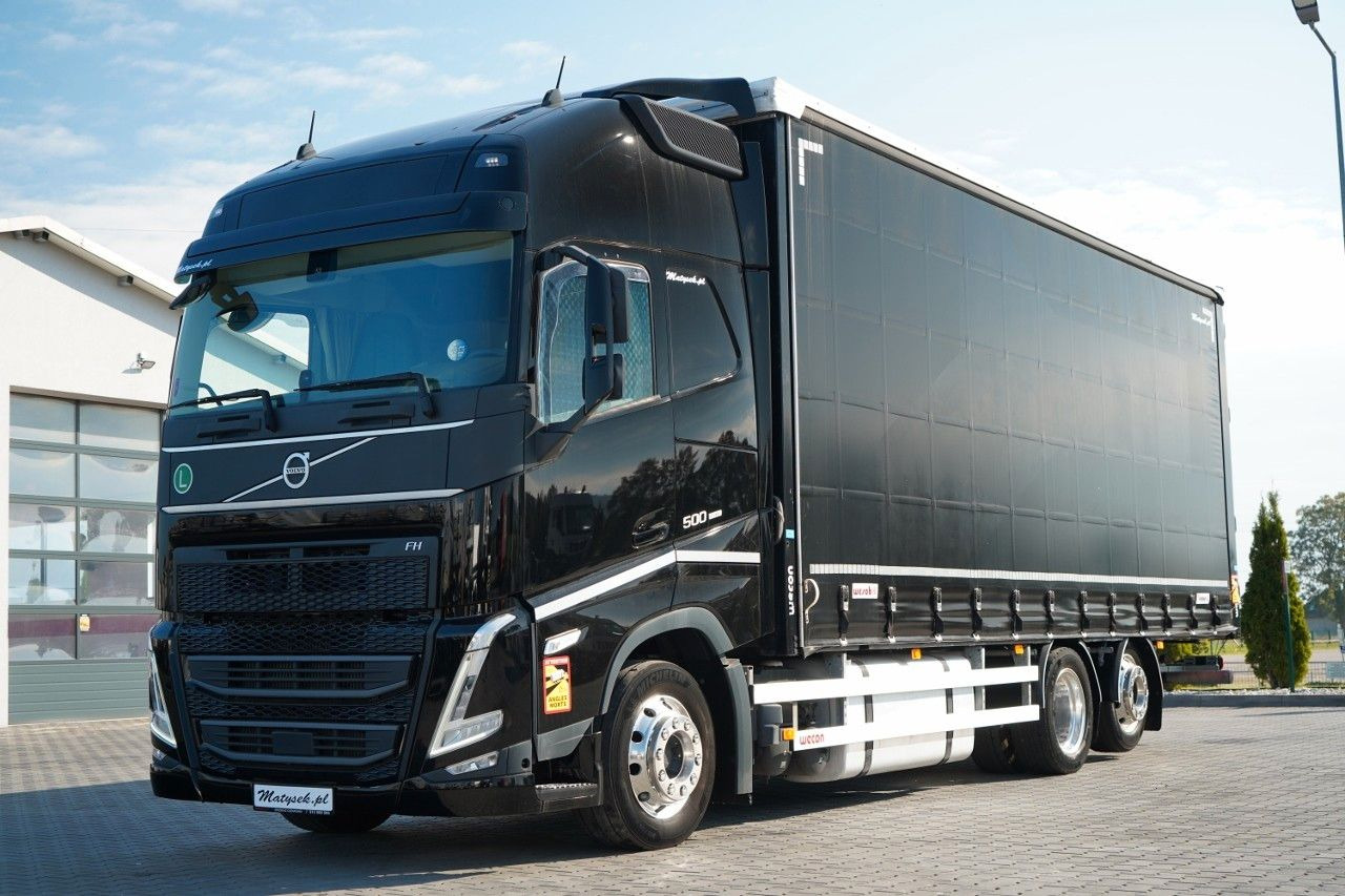 Volvo FH 500 / 6x2 / FIRANKA - 7,7 m / 2024 / KLIMA PO - Ponyvás teherautó: 1 kép. Volvo FH 500 / 6x2 / FIRANKA - 7,7 m / 2024 / KLIMA PO - Ponyvás teherautó: 1 kép.