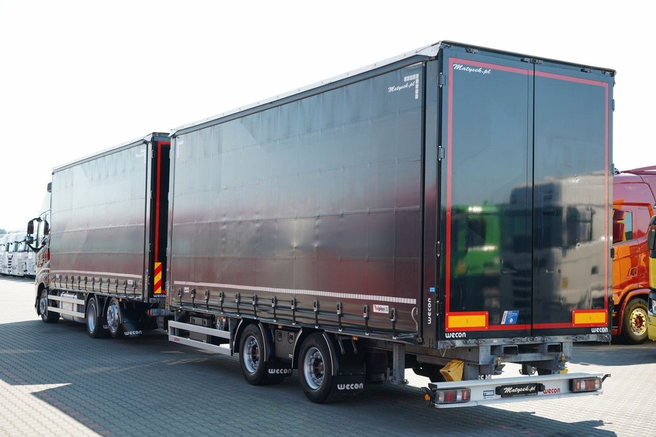Volvo FH 500 / I-SAVE / XL / ZESTAW TANDEM PRZEJAZDOWY - Ponyvás teherautó: 3 kép. Volvo FH 500 / I-SAVE / XL / ZESTAW TANDEM PRZEJAZDOWY - Ponyvás teherautó: 3 kép.