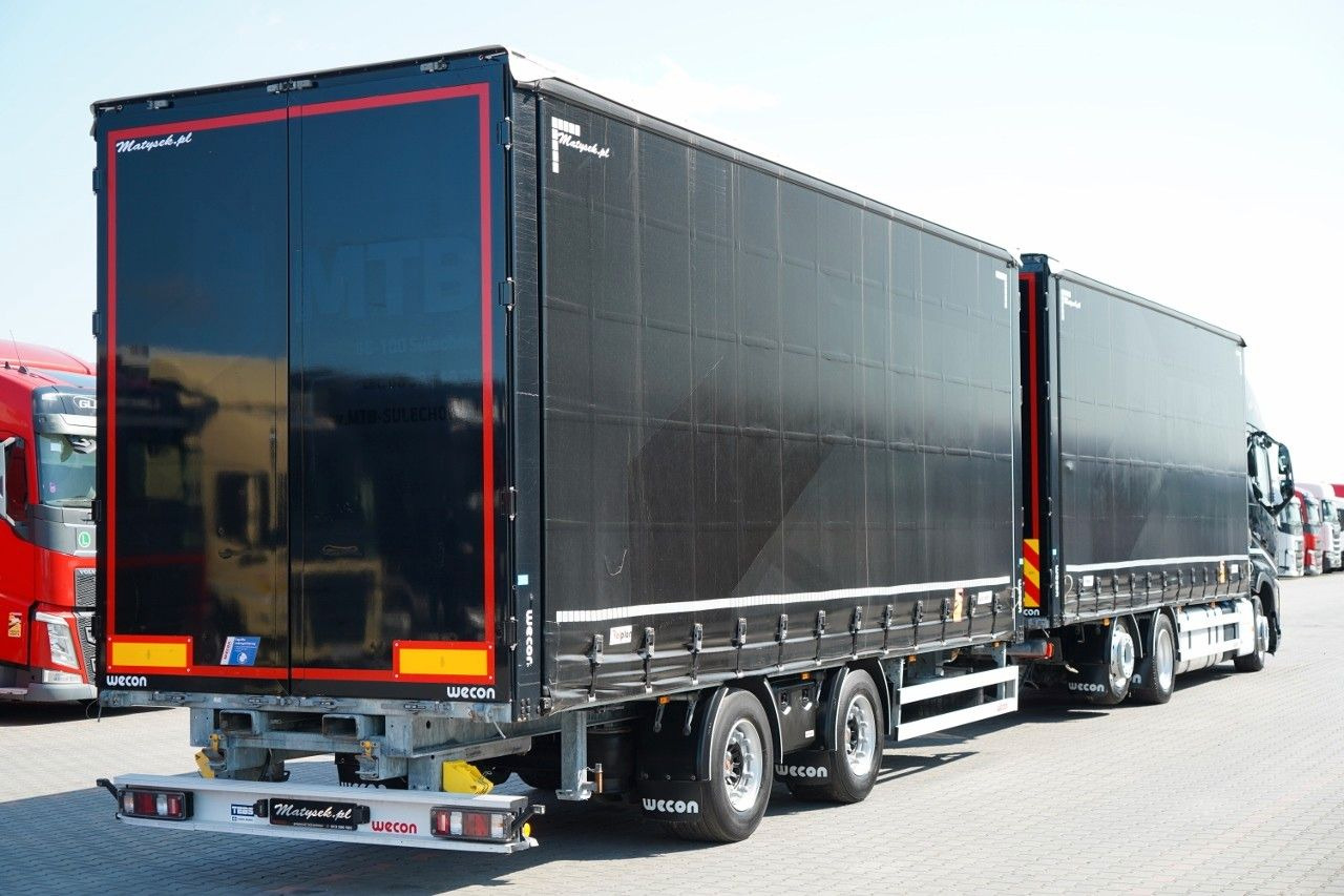 Volvo FH 500 / I-SAVE / XL / ZESTAW TANDEM PRZEJAZDOWY - Ponyvás teherautó: 4 kép. Volvo FH 500 / I-SAVE / XL / ZESTAW TANDEM PRZEJAZDOWY - Ponyvás teherautó: 4 kép.