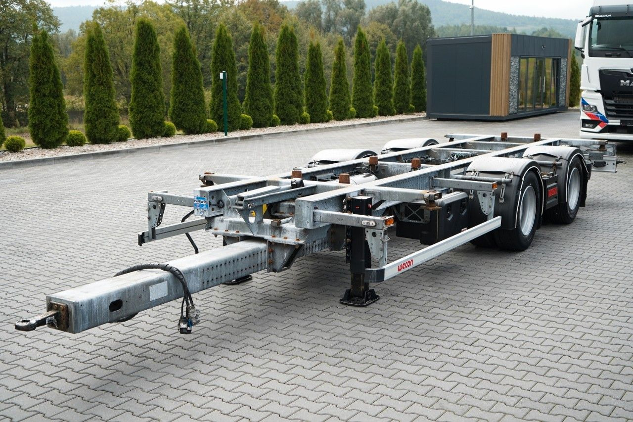 Wecon NACZEPA PODKONTENEROWA / 2019 - Félpótkocsi alváz: 1 kép. Wecon NACZEPA PODKONTENEROWA / 2019 - Félpótkocsi alváz: 1 kép.
