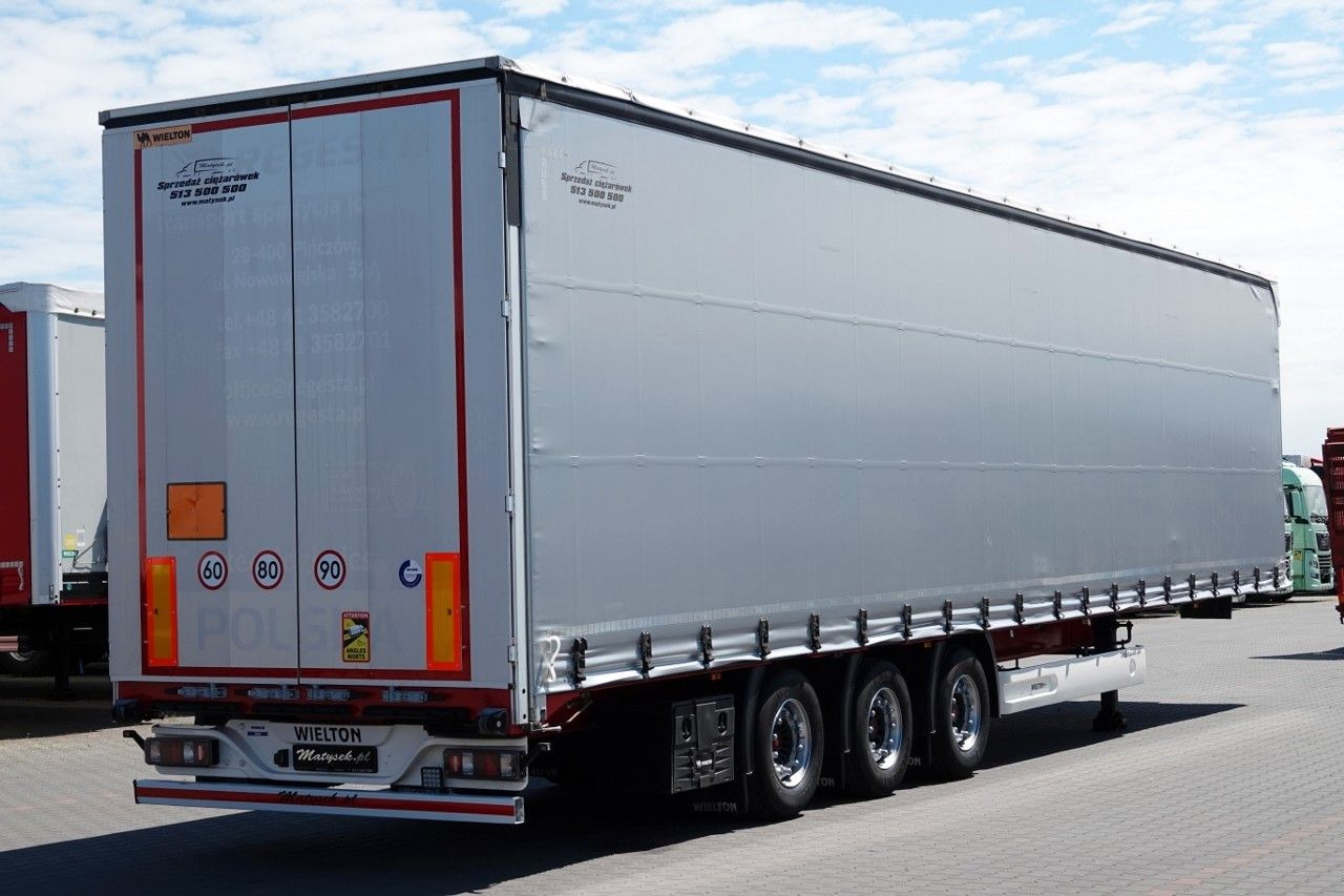 Wielton CURTAINSIDER/MEGA /COILMULD - 9M/LIFT AXLE/ SAF - Ponyvás félpótkocsi: 4 kép. Wielton CURTAINSIDER/MEGA /COILMULD - 9M/LIFT AXLE/ SAF - Ponyvás félpótkocsi: 4 kép.