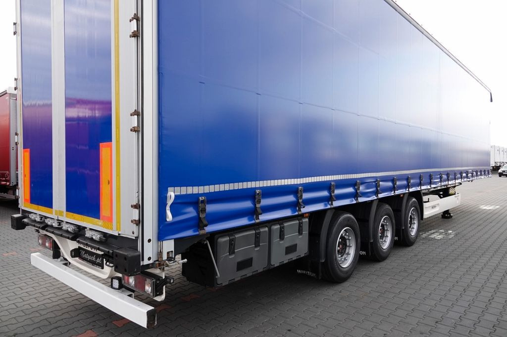 Wielton CURTAINSIDER / STANDARD /LIFTED AXLE & ROOF/BDE - Ponyvás félpótkocsi: 5 kép. Wielton CURTAINSIDER / STANDARD /LIFTED AXLE & ROOF/BDE - Ponyvás félpótkocsi: 5 kép.