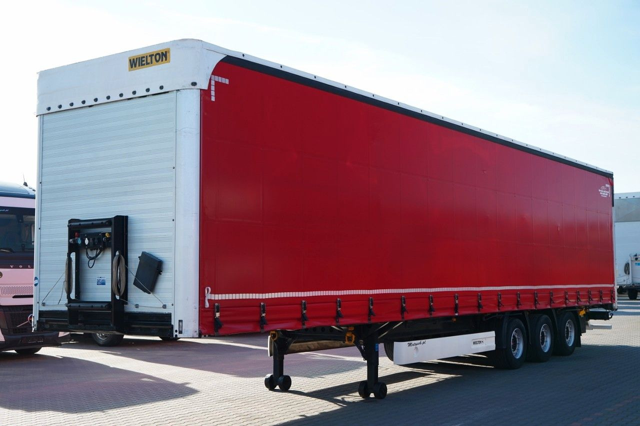 Wielton FIRANKA MEGA / LOWDECK / BDE - ROZSUWANE SŁUPKI - Ponyvás félpótkocsi: 2 kép. Wielton FIRANKA MEGA / LOWDECK / BDE - ROZSUWANE SŁUPKI - Ponyvás félpótkocsi: 2 kép.