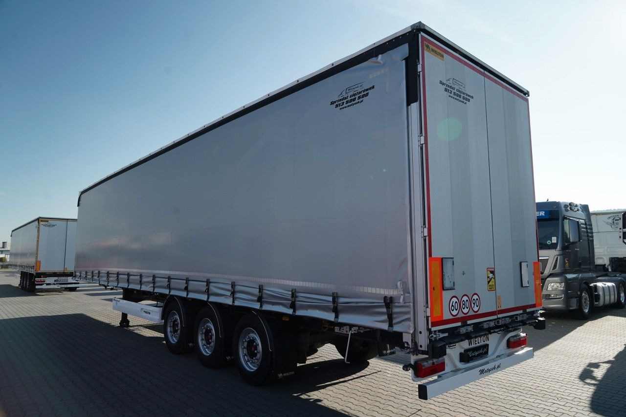 Wielton FIRANKA STANDARD / PODNOSZONY DACH / SYSTEM BDE - Ponyvás félpótkocsi: 5 kép. Wielton FIRANKA STANDARD / PODNOSZONY DACH / SYSTEM BDE - Ponyvás félpótkocsi: 5 kép.