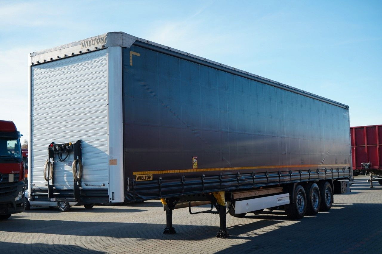 Wielton FIRANKA / STANDARD / SAF - Ponyvás félpótkocsi: 3 kép. Wielton FIRANKA / STANDARD / SAF - Ponyvás félpótkocsi: 3 kép.