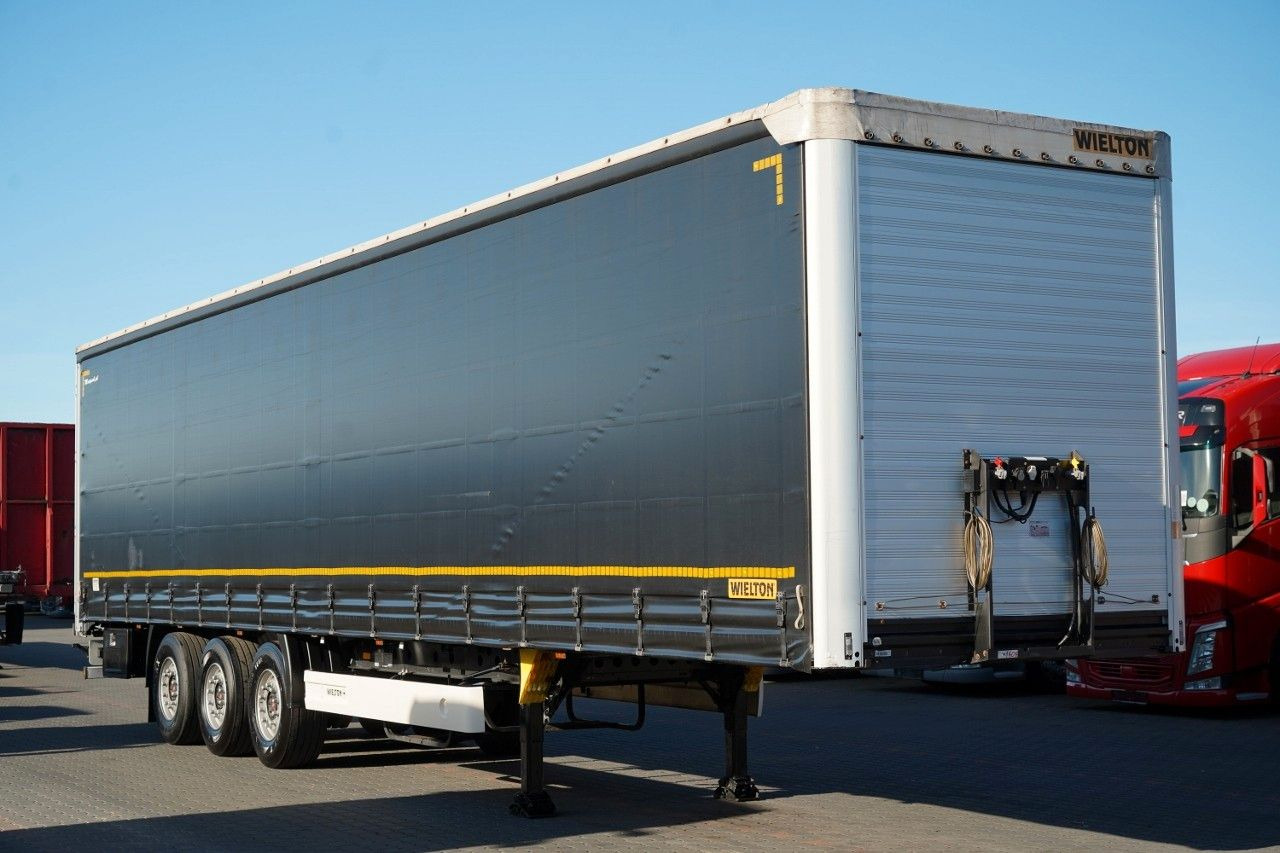 Wielton FIRANKA / STANDARD / SAF - Ponyvás félpótkocsi: 1 kép. Wielton FIRANKA / STANDARD / SAF - Ponyvás félpótkocsi: 1 kép.