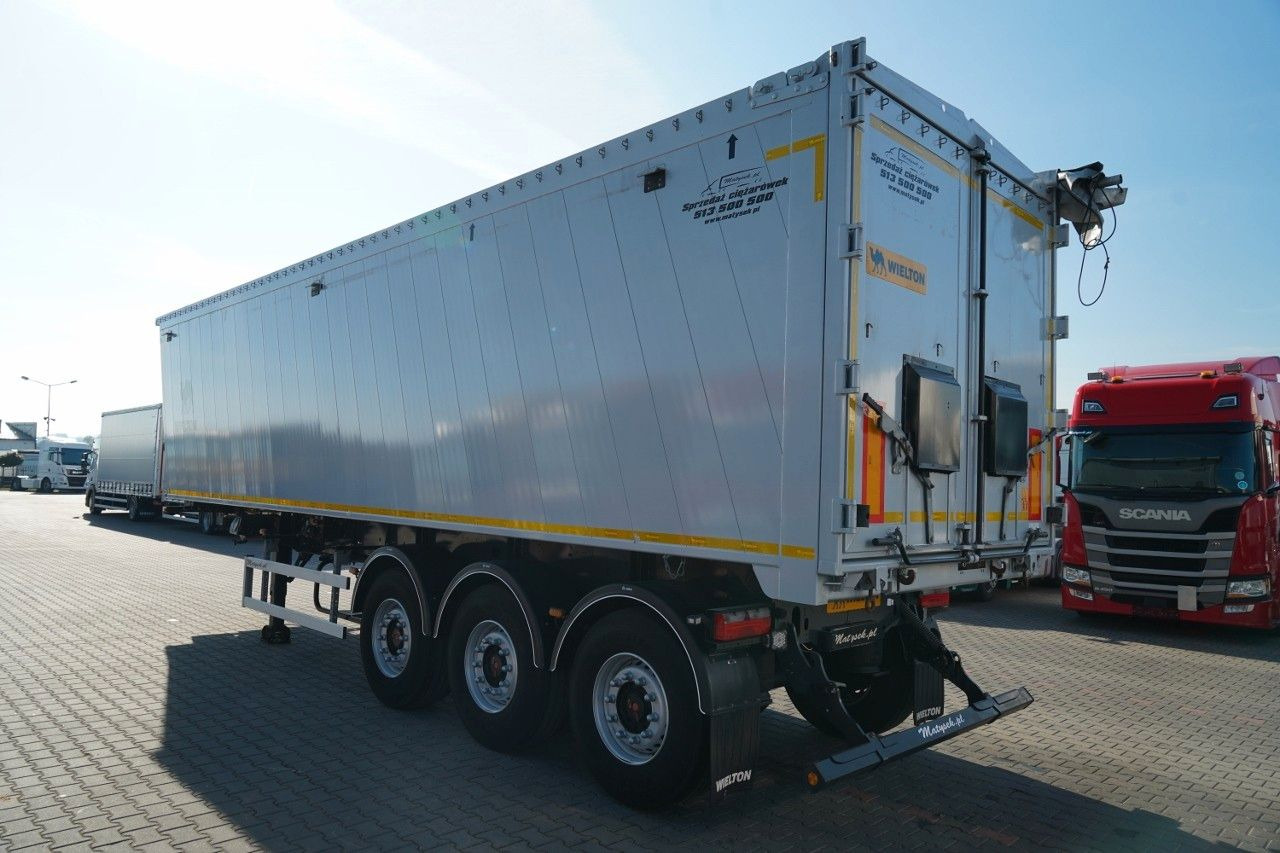 Wielton WYWROTKA 55 m3 / 2023 / MAŁO UŻYWANA / 80 TYS. K - Félpótkocsi billenőplatós: 5 kép. Wielton WYWROTKA 55 m3 / 2023 / MAŁO UŻYWANA / 80 TYS. K - Félpótkocsi billenőplatós: 5 kép.