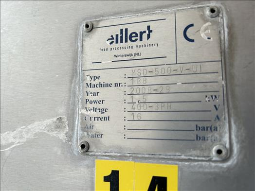Élelmiszer-feldolgozó gép Eillert MSD-500-V Salad spinner: 6 kép.