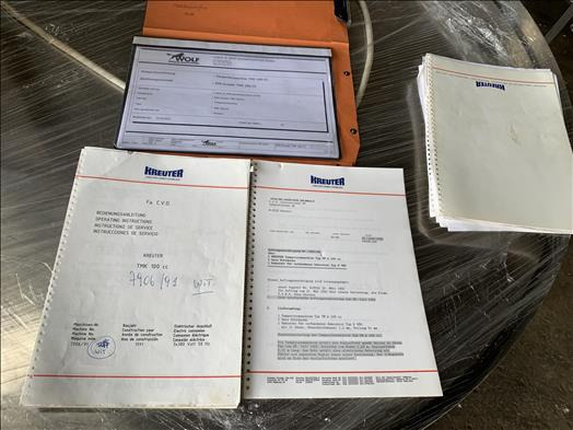 Élelmiszer-feldolgozó gép Kreuter TMK100 chocolate temperer: 8 kép.