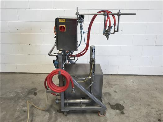 NNP Spray glazing machine - Sütőipari gép: 1 kép. NNP Spray glazing machine - Sütőipari gép: 1 kép.
