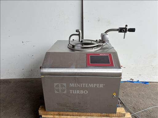 Sollich Minitemper Turbo MT150 Chocolate tempering machine - Élelmiszer-feldolgozó gép: 1 kép. Sollich Minitemper Turbo MT150 Chocolate tempering machine - Élelmiszer-feldolgozó gép: 1 kép.