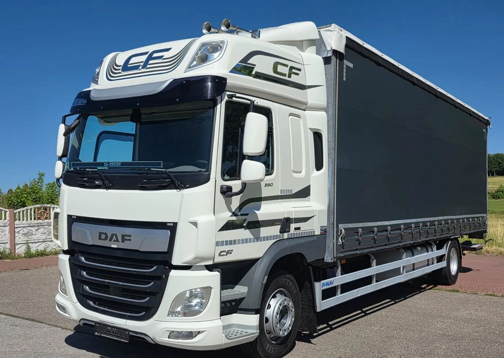 DAF CF290/CF320/FIRANKA/WINDA DHOLLANDIA / E6/JEDEN WŁAŚCICIEL/SPROWADZONY/22PALETY/2019/PODNOSZONY DACH/ JAK NOWY - Ponyvás teherautó: 2 kép. DAF CF290/CF320/FIRANKA/WINDA DHOLLANDIA / E6/JEDEN WŁAŚCICIEL/SPROWADZONY/22PALETY/2019/PODNOSZONY DACH/ JAK NOWY - Ponyvás teherautó: 2 kép.