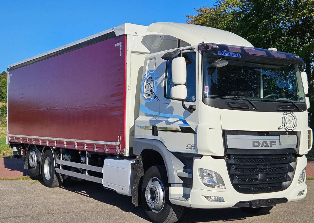 DAF CF370/410/BURTO-FIRANKA/RETARDER/WINDA/OŚ SKRĘTNA-PODNOSZONA/E6/SPROWADZONY/20PALET/BURTO-FIRANKA - Ponyvás teherautó: 2 kép. DAF CF370/410/BURTO-FIRANKA/RETARDER/WINDA/OŚ SKRĘTNA-PODNOSZONA/E6/SPROWADZONY/20PALET/BURTO-FIRANKA - Ponyvás teherautó: 2 kép.