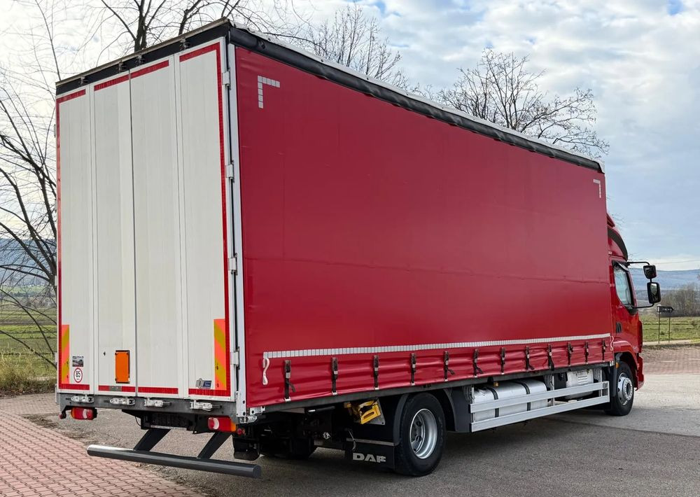 DAF LF 260 / WINDA / 16TON DMC / 3M WYSOKOŚĆ / JUMBO / FIRANKA / SYPIALKA / AUTOMAT / JEDEN WŁAŚCICIE / EURO 6 / 2017/ SPROWADZONY / 19 PALET / DUŻA ŁADOWNOŚĆ / - Ponyvás teherautó: 5 kép. DAF LF 260 / WINDA / 16TON DMC / 3M WYSOKOŚĆ / JUMBO / FIRANKA / SYPIALKA / AUTOMAT / JEDEN WŁAŚCICIE / EURO 6 / 2017/ SPROWADZONY / 19 PALET / DUŻA ŁADOWNOŚĆ / - Ponyvás teherautó: 5 kép.