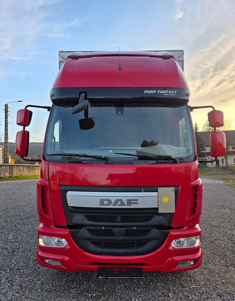 DAF LF 290 / WINDA / 16TON DMC / 3M WYSOKOŚĆ / JUMBO / FIRANKA / SYPIALKA / AUTOMAT / JEDEN WŁAŚCICIE / EURO 6 / 2017/ SPROWADZONY / 19 PALET / DUŻA ŁADOWNOŚĆ / - Ponyvás teherautó: 5 kép. DAF LF 290 / WINDA / 16TON DMC / 3M WYSOKOŚĆ / JUMBO / FIRANKA / SYPIALKA / AUTOMAT / JEDEN WŁAŚCICIE / EURO 6 / 2017/ SPROWADZONY / 19 PALET / DUŻA ŁADOWNOŚĆ / - Ponyvás teherautó: 5 kép.