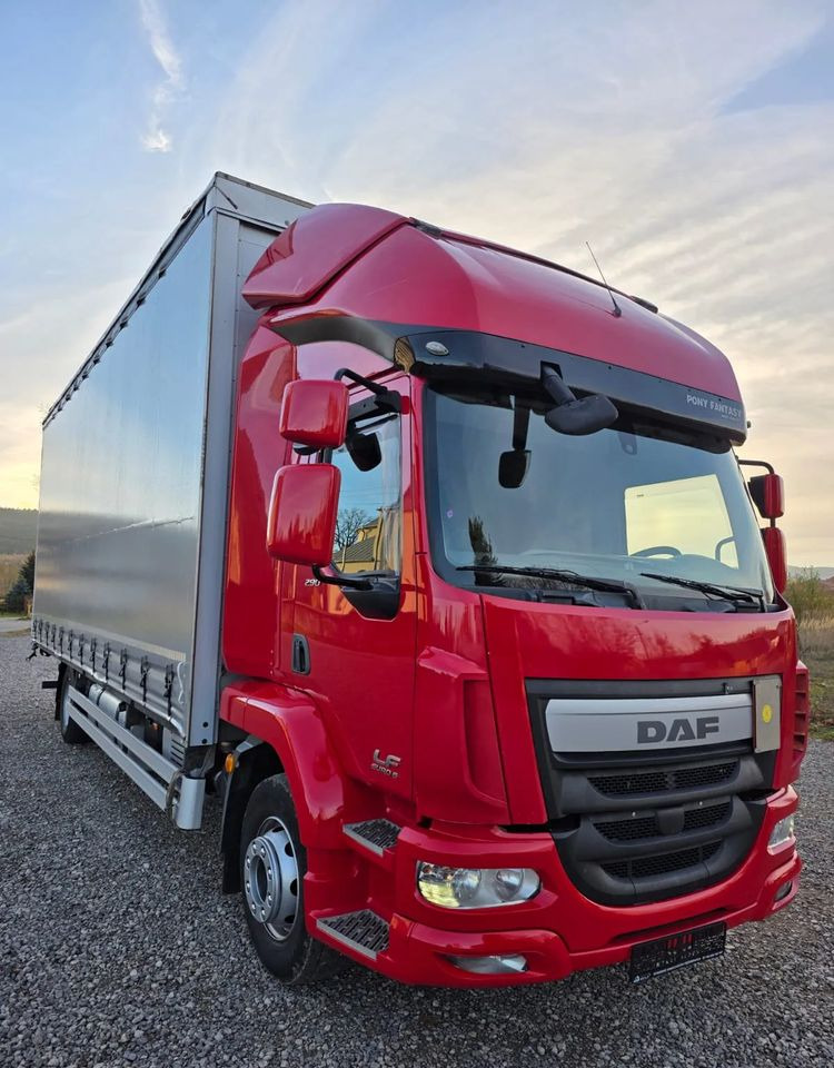 Ponyvás teherautó DAF LF 290 / WINDA / 16TON DMC / 3M WYSOKOŚĆ / JUMBO / FIRANKA / SYPIALKA / AUTOMAT / JEDEN WŁAŚCICIE / EURO 6 / 2017/ SPROWADZONY / 19 PALET / DUŻA ŁADOWNOŚĆ /: 12 kép. Ponyvás teherautó DAF LF 290 / WINDA / 16TON DMC / 3M WYSOKOŚĆ / JUMBO / FIRANKA / SYPIALKA / AUTOMAT / JEDEN WŁAŚCICIE / EURO 6 / 2017/ SPROWADZONY / 19 PALET / DUŻA ŁADOWNOŚĆ /: 12 kép.